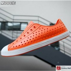Сабо , размер CN 39, оранжевый/белый Нет бренда