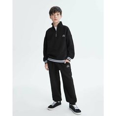 Брюки спортивные Gloria Jeans, размер 14+/176, черный
