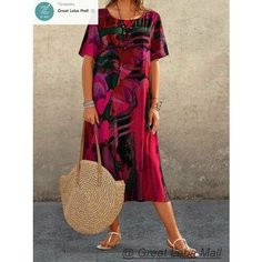 Платье Весна-лето 2025, размер INT XL Нет бренда