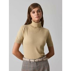 Водолазка JUST CLOTHES, размер 46, , бежевый