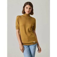 Водолазка JUST CLOTHES, размер 40, , горчичный