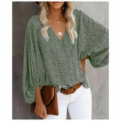 Блуза , размер XL, белый Нет бренда