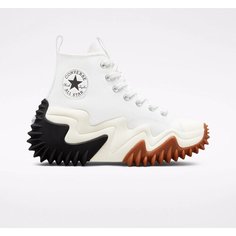 Кеды Converse Run Star Motion, размер 7 US, белый/черный/светло-коричневый