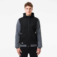 Толстовка LACOSTE, размер T5, , черный, серый