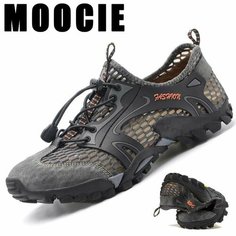 Мокасины MOOCIE, размер 40, серый