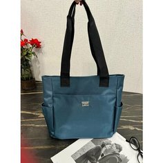 Сумка шоппер , бирюзовый Liso Brand