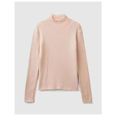 Водолазка UNITED COLORS OF BENETTON, размер 168, розовый