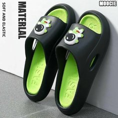 Шлепанцы MOOCIE, размер 38-39, зеленый