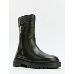 Полусапоги LOVE MOSCHINO, размер 40, черный
