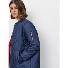 Куртка JUST CLOTHES, размер 38, синий
