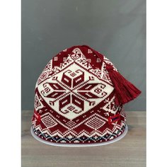 Шапка бини Kama для мужчин и женщин, размер M, red