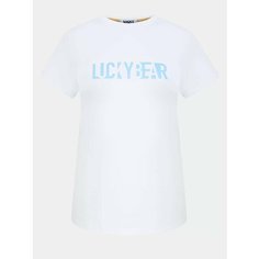 Футболка Lucky Bear, размер S, белый