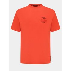 Футболка Aeronautica Militare, размер XL, оранжевый