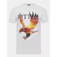 Футболка Ritter jeans, размер 46, белый