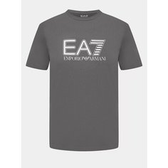 Футболка EA7 EMPORIO ARMANI, размер XXL, серый