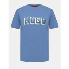 Футболка HUGO, размер XXL, cиний