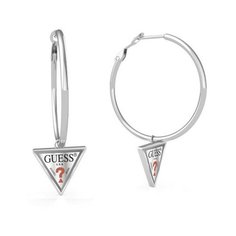 Серьги с подвесками GUESS, серебристый