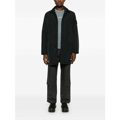 Пальто Stone Island Compass, размер XXL, черный