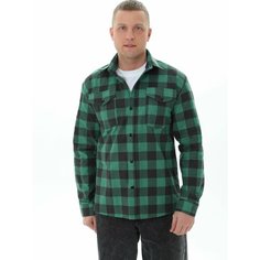 Рубашка best TAILOR, размер 54, зеленый