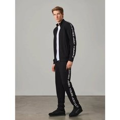 Брюки спортивные JUST CLOTHES, размер 48, черный