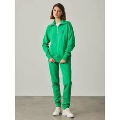 Брюки спортивные JUST CLOTHES, размер 50, зелёный