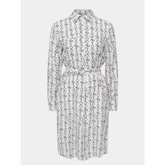 Платье Alessandro Manzoni Yachting, размер 46, белый/черный