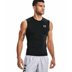 Майка спортивная Under Armour, размер MD, черный/черный