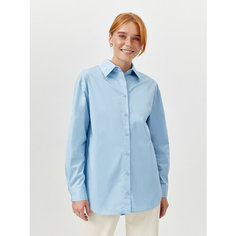 Блуза JUST CLOTHES, размер 46, голубой