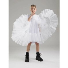 Платье NIkki Bambino новый год, размер 134, белый