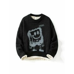 Свитер MOOCIE, размер L, , черный