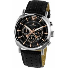 Наручные часы JACQUES LEMANS, черный