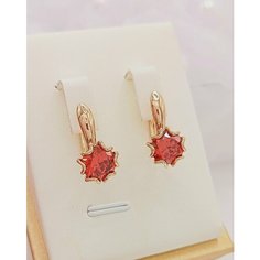 Серьги XUPING JEWELRY, красный