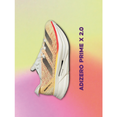 Кроссовки adidas Adizero Prime X 2.0 STRUNG, полнота F, размер 11-, оранжевый