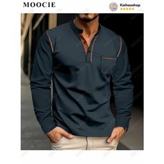 Рубашка MOOCIE, размер 3XL, blue
