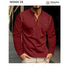 Рубашка MOOCIE, размер 3XL, red