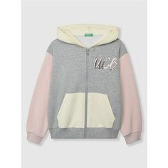 Толстовка UNITED COLORS OF BENETTON, размер 160, серый