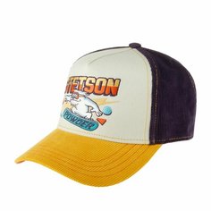 Бейсболка STETSON для мужчин и женщин, размер 0, бежевый
