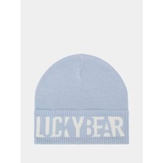 Шапка Lucky Bear для женщин, размер OneSize, голубой