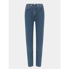 Джинсы зауженные Calvin Klein Jeans, размер 30/32, cиний