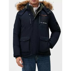 Пуховик Aircraft, размер 54, темно-синий