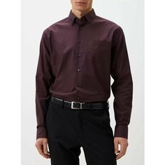 Рубашка Ritter jeans, размер 45, бордовый