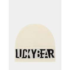 Шапка Lucky Bear для женщин, размер OneSize, молочный
