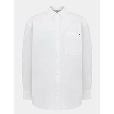 Рубашка TOMMY HILFIGER, размер 38, белый