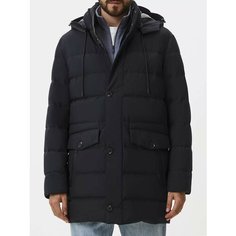 Пуховик Alessandro Manzoni Jeans, размер 52, темно-синий