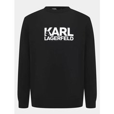 Свитшот Karl Lagerfeld, размер XXL, , черный