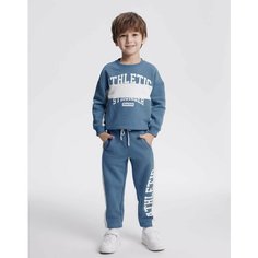 Брюки спортивные Gloria Jeans, размер 4-6л/110-116, синий