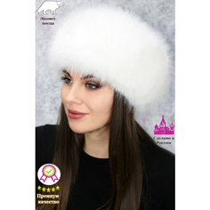 Берет Lemmex для женщин, размер one size 56-59, белый