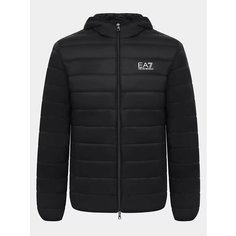 Пуховик EA7 EMPORIO ARMANI, размер XXL, черный