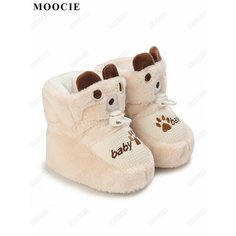 Пинетки MOOCIE, размер (0-6 месяцев) 11 см по стельке