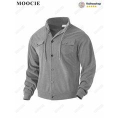 Рубашка MOOCIE, размер S, серый